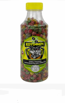 Родентицид Котофеїч 300 г гранула мікс бутилка