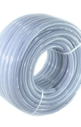 Шланг високого тиску харчовий армований Tecnotubi Cristall Tex діаметр 19 мм довжина 50 м (CT 19)