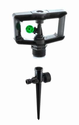 Дощувач Presto-PS зрошувач круговий регульований Римський фрегат на ніжці (SP-3103)