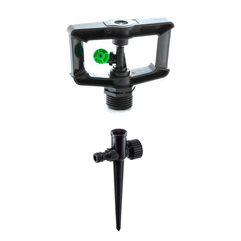 Дощувач Presto-PS зрошувач круговий регульований Римський фрегат на ніжці (SP-3103)