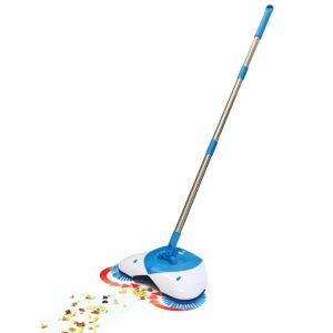 Веник для быстрой уборки Spin Broom Hurricane Голубой (4354)