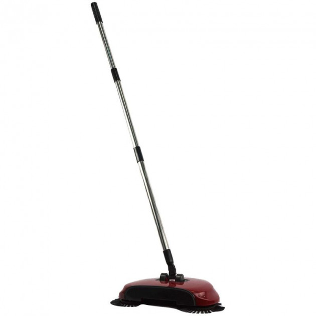 Автоматический двойной веник Sweeper Supretto 360 Красный (4931)