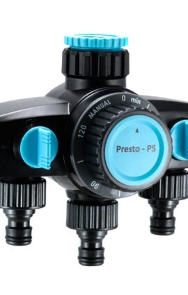 Таймер поливу Presto-PS механічний на 3 виходи до 120 хвилин (7736)