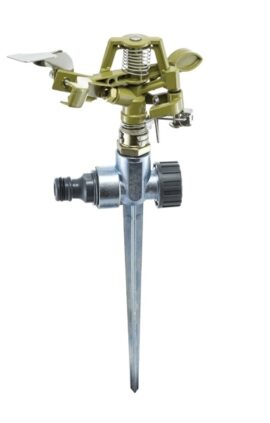 Дощувач Presto-PS зрошувач імпульсний для газону металевий (8105D)