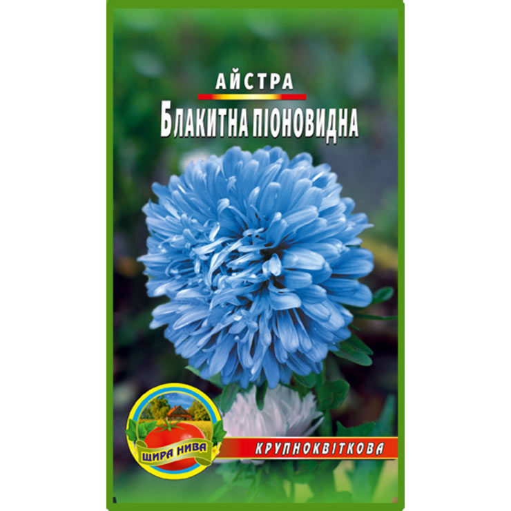 Астра піоноподібна Блакитна пакет 0