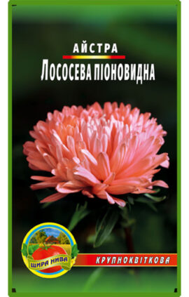 Астра піоноподібна Лососева пакет 0