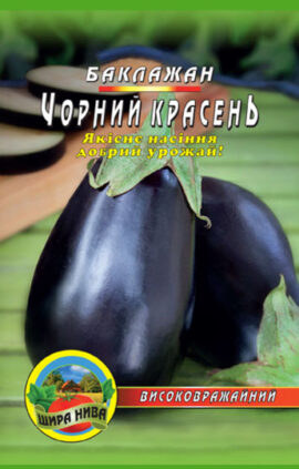 Баклажан Чорний красень пакет 200 шт насінин