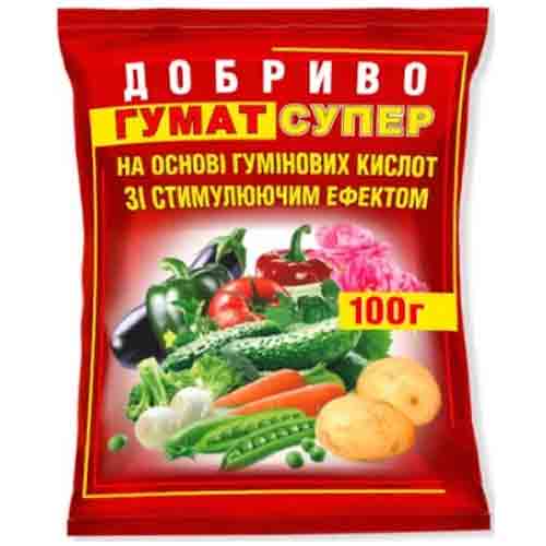 Добриво-Гумат-Супер-100-г