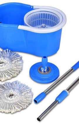 Швабра с отжимом Easy Mop Supretto Голубой (A022)