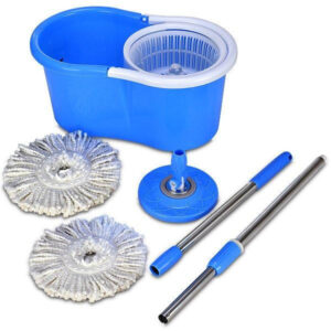 Швабра с отжимом Easy Mop Supretto Голубой (A022)