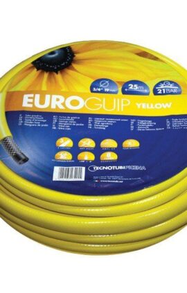 Шланг для поливу Tecnotubi Euro Guip Yellow садовий діаметр 5/8 дюйма довжина 50 м (EGY 5/8 50)