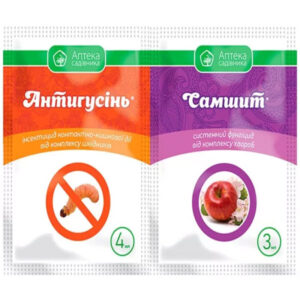 Інсектицид Антигусінь 4 мл+Самшит 3 мл