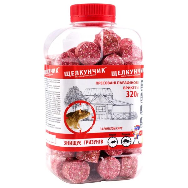 Щелкунчик 320 г брикет сир банка