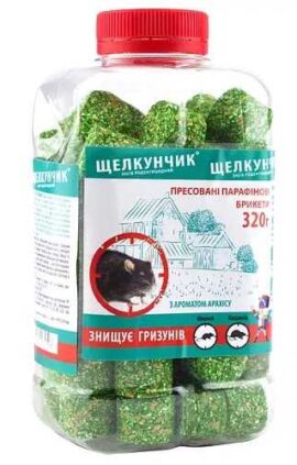 Щелкунчик 320 г брикет арахіс банка