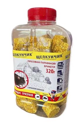 Щелкунчик 320 г брикет карамель банка