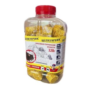 Щелкунчик 320 г брикет карамель банка