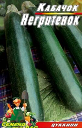 Кабачок цукіні Негритенок пакет 30 насінин