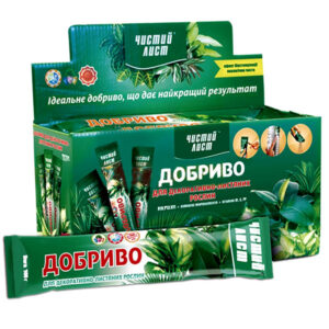 Кристалічне добриво для Декоративно-листяних 100 г Чистий лист