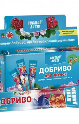 Кристалічне добриво для Фіалок 100 г Чистий лист
