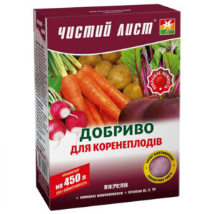 Кристалічне добриво для коренеплодів 300 г Чистий лист
