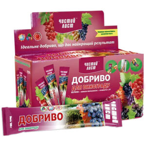 Кристалічне добриво для винограду 100 г Чистий лист