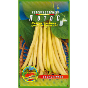 Квасоля спаржева Лотос пакет 10 грамів