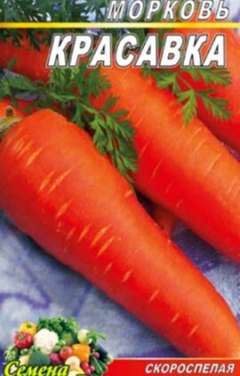 Морква Красавка пакет 20 грам насіння