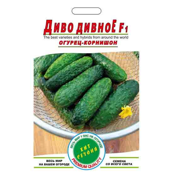 Огірок Диво дивне пакет 12 насінин