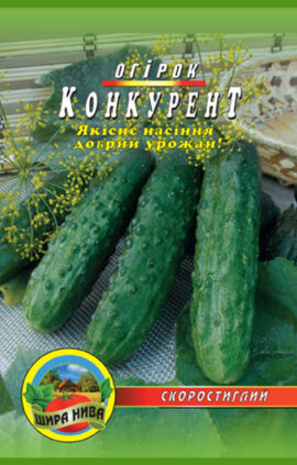 Огірок Конкурент пакет 30 насінин
