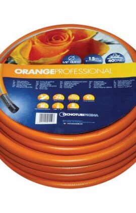 Шланг садовый Tecnotubi Orange Professional для полива диаметр 1 дюйм