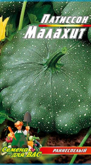 Патіссон малахіт пакет 40 насінин.