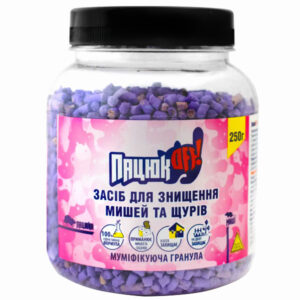 Пацюк офф 250 г гранула банка