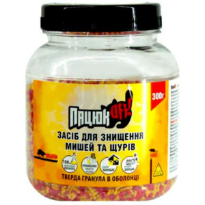 Пацюк офф 300 г гранула банка