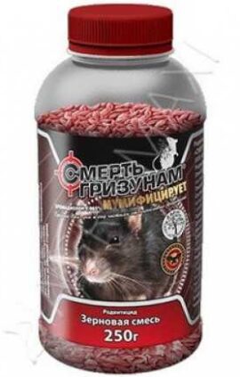 Смерть гризунам 250 г зерно сир