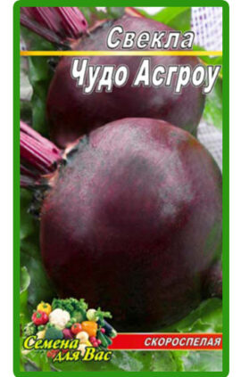Буряк Чудо Асгроу пакет 20 грамів (упаковка з 10 товарів)