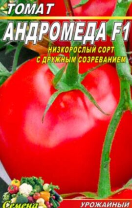 Томат Андромеда F1 рожева пакет 20 насінин