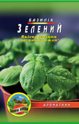 Базилік зелений 500 насінин